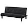 Stanford Multipurpose Upholstered Tufted Convertible Sofa Bed Black by Coaster