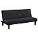 Stanford Multipurpose Upholstered Tufted Convertible Sofa Bed Black by Coaster