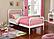 Jones Twin Bed White by Coaster