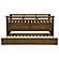 Carlsbad Wood Twin Captains Bed w/Trundle Medium Brown by Coaster