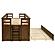 Carlsbad Wood Twin Captains Bed w/Trundle Medium Brown by Coaster