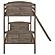 Flynn Wood Twin Over Twin Bunk Bed Weathered Brown by Coaster