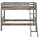 Ryder Wood Twin Over Twin Bunk Bed Weathered Taupe by Coaster