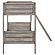 Ryder Wood Twin Over Twin Bunk Bed Weathered Taupe by Coaster