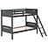 Littleton Twin Over Twin Bunk Bed Grey by Coaster