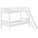 Littleton Twin Over Twin Bunk Bed White by Coaster