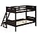 Littleton Twin Over Full Bunk Bed Espresso by Coaster