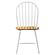 Cinder Windsor Side Chairs Natural Brown and White (Set of 4) by Coaster
