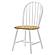 Cinder Windsor Side Chairs Natural Brown and White (Set of 4) by Coaster