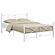 Hart Twin Platform Bed White by Coaster