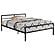 Fisher 2-piece Metal Workstation Loft Bed Set (w/Full Bed) Gunmetal by Coaster