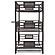 Rogen Twin Triple Bunk Bed Dark Bronze by Coaster