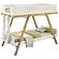 Frankie Twin Over Twin Bunk Bed w/7-inch Mattresses White by Coaster