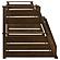 Holden Wood Veneer Twin Over Full Bunk Bed Walnut by Coaster