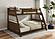 Holden Wood Veneer Twin Over Full Bunk Bed Walnut by Coaster