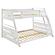 Holden Wood Veneer Twin Over Full Bunk Bed White by Coaster