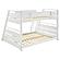 Holden Wood Veneer Twin Over Full Bunk Bed White by Coaster