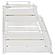 Holden Wood Veneer Twin Over Full Bunk Bed White by Coaster