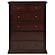 Sumerlin 6-Drawer Bedroom Chest of Drawers Cappuccino by Coaster