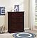 Sumerlin 6-Drawer Bedroom Chest of Drawers Cappuccino by Coaster