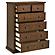 Sumerlin 6-Drawer Bedroom Chest of Drawers Medium Brown by Coaster
