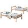 Dakota Wood Twin Over Twin Bunk Bed Natural by Coaster