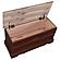 Paula Rectangular Cedar Chest Warm Brown by Coaster