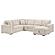 Devonshire Sleeper Sectional Sofa Storage Chaise Camel by Coaster
