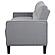 Bowen Upholstered Track Arms Tufted Sofa Grey by Coaster