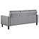 Bowen Upholstered Track Arms Tufted Sofa Grey by Coaster