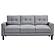 Bowen 2-piece Upholstered Track Arms Tufted Sofa Set Grey by Coaster
