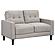 Bowen 2-piece Upholstered Track Arms Tufted Sofa Set Beige by Coaster