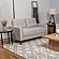 Bowen Upholstered Track Arms Tufted Loveseat Beige by Coaster