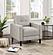Bowen Upholstered Track Arms Tufted Chair Beige by Coaster