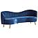 Sophia Upholstered Camel Back Sofa Blue by Coaster