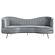 Sophia Upholstered Channel Tufted Sofa Grey by Coaster