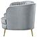 Sophia Upholstered Channel Tufted Loveseat Grey by Coaster