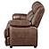 Ellington Upholstered Padded Arm Loveseat Dark Brown by Coaster