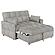 Cotswold Tufted Cushion Sleeper Sofa Bed Light Grey by Coaster