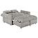 Cotswold Tufted Cushion Sleeper Sofa Bed Light Grey by Coaster