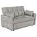 Cotswold Tufted Cushion Sleeper Sofa Bed Light Grey by Coaster