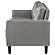 Ruth Upholstered Track Arm Faux Leather Sofa Grey by Coaster