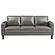 Ruth 2-piece Upholstered Track Arm Faux Leather Sofa Set Grey by Coaster