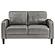 Ruth 2-piece Upholstered Track Arm Faux Leather Sofa Set Grey by Coaster