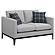 Apperson 2-piece Living Room Set Grey by Coaster