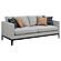 Apperson 2-piece Living Room Set Grey by Coaster