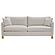 Corliss 2-piece Arched Arms Living Room Set Beige and Rose Brass by Coaster