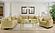 Corliss Upholstered Curved Track Arm Sofa Camel by Coaster