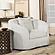 Rainn Upholstered Tight Back Chair Latte by Coaster