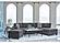 Mccord 2-piece Cushion Back Sectional Dark Grey by Coaster